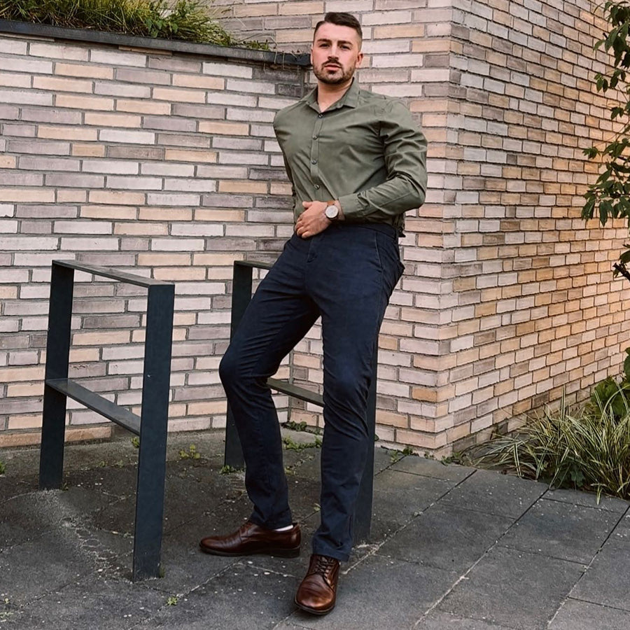 Mens shoes with khaki pants shop