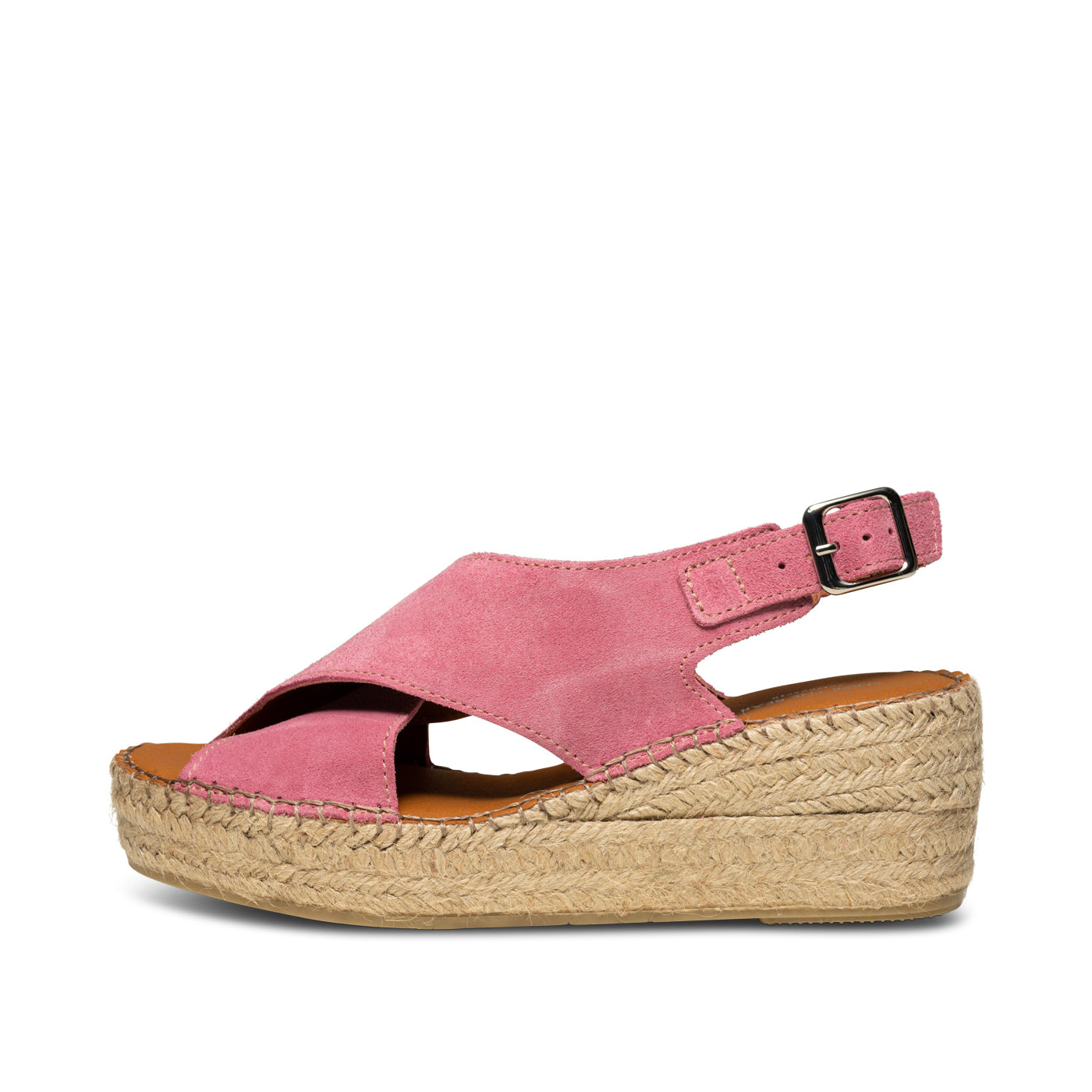 Orchid wedge suede Soft Pink SHOE THE BEAR UK