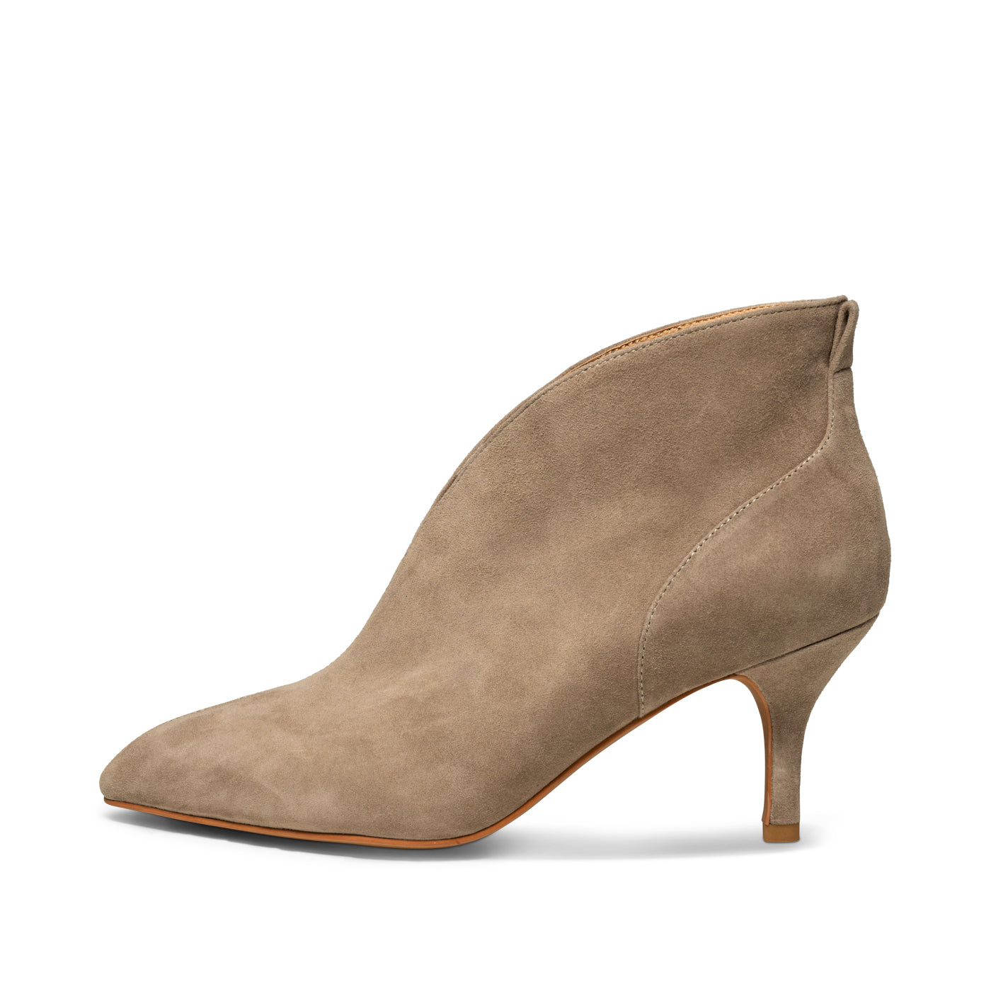 Womens hot sale taupe heels