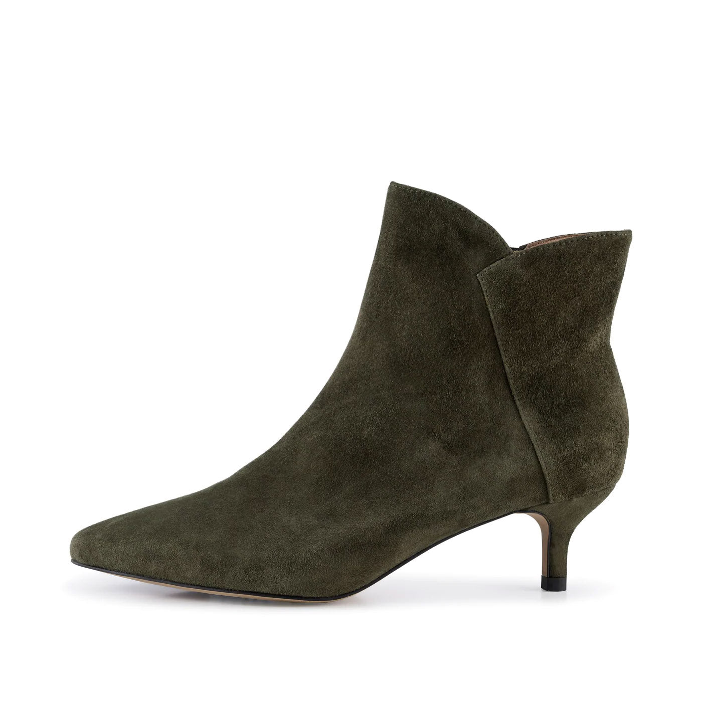 Olive green suede on sale heels