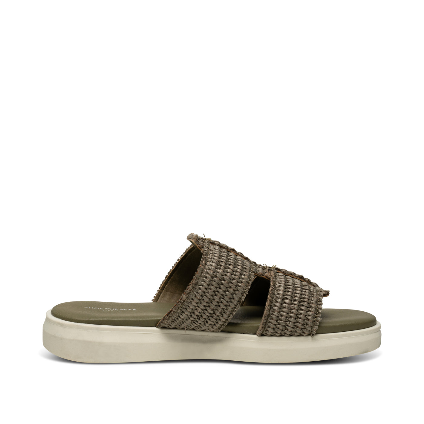 SHOE THE BEAR WOMENS Brenna jute Sandals 306 Dusty Olive