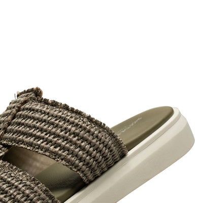 SHOE THE BEAR WOMENS Brenna jute Sandals 306 Dusty Olive