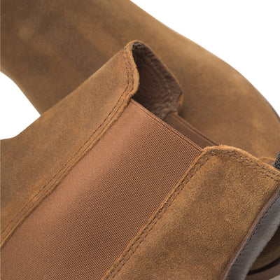 SHOE THE BEAR MENS Dev chelsea boot waxed Boots 135 TAN