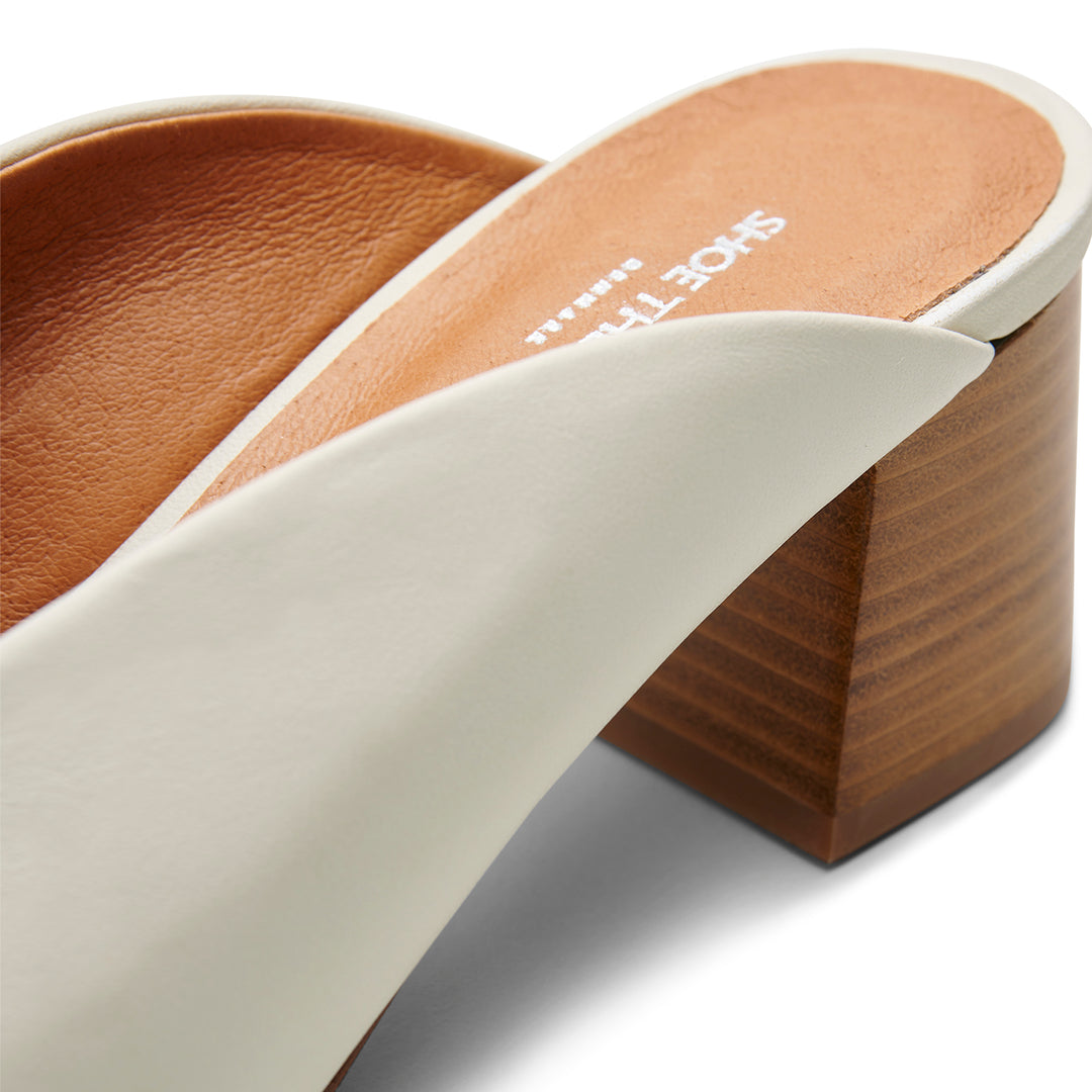 靴 off-White mule Emma mule leather - OFF WHITE – SHOE THE BEAR - UK