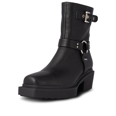 SHOE THE BEAR WOMENS STB-Amina Biker Boots 020 Black