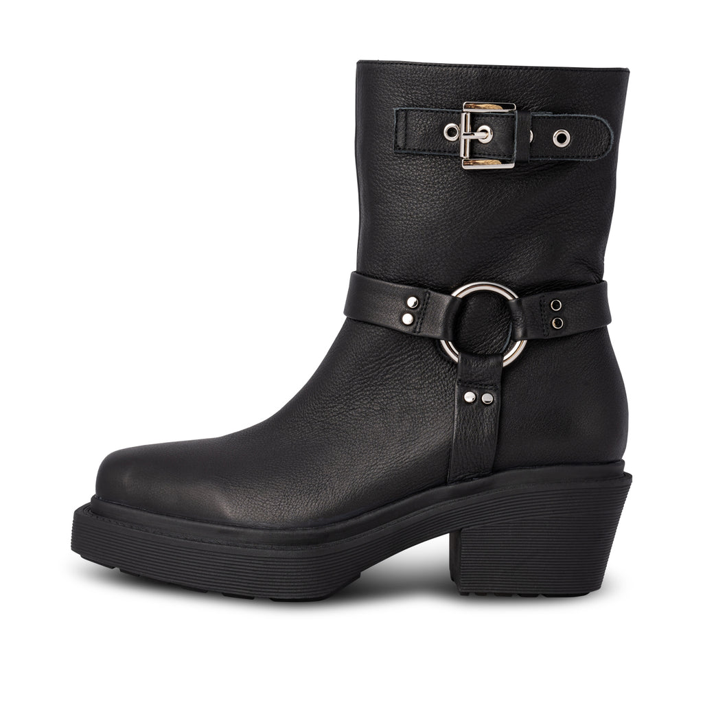 Amina Biker Black SHOE THE BEAR UK