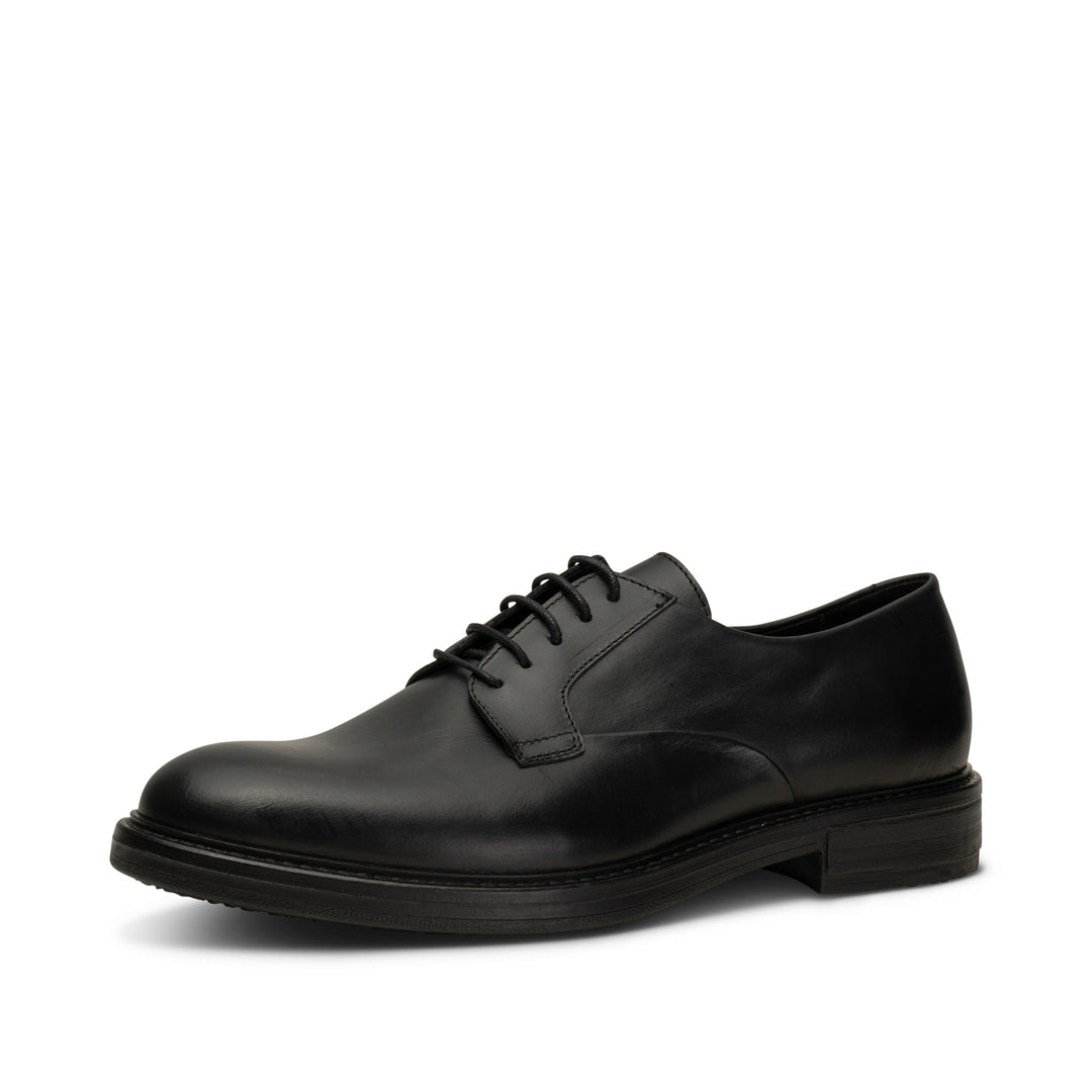 shiun COW LEATHER U-TIP DERBY BLACK 41 Stanley Derby Leather