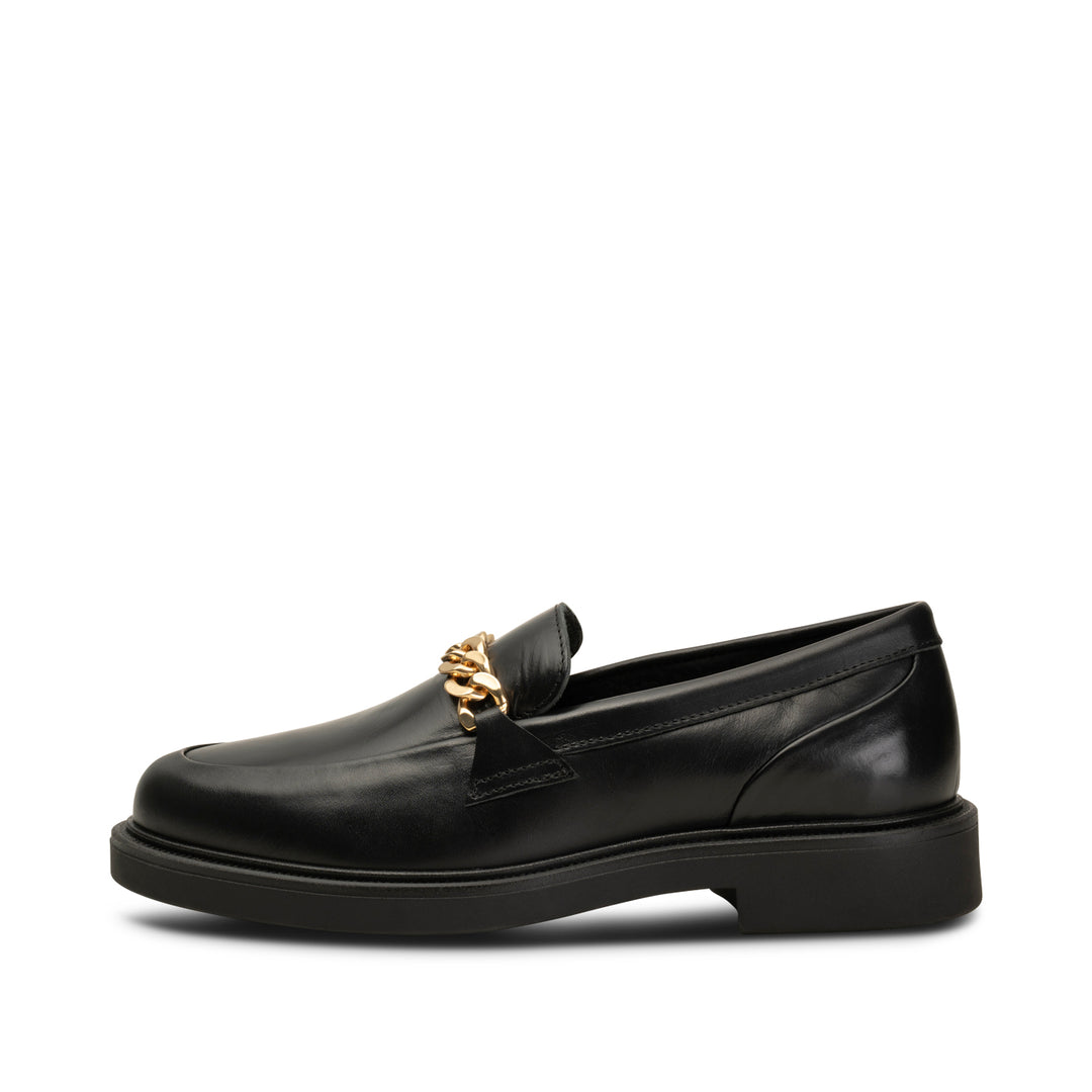 Thyra Chain Loafer Leather BLACK – SHOE THE BEAR UK