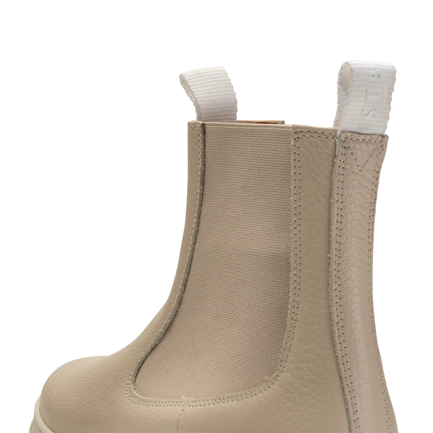 SHOE THE BEAR WOMENS Tove chelsea boot leather Chelsea Boots 127 OFF WHITE