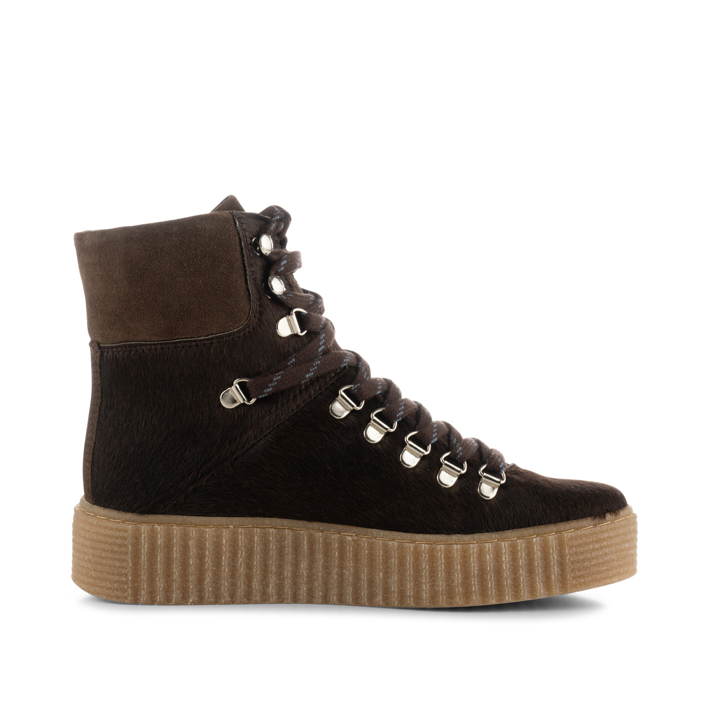 SHOE THE BEAR WOMENS Agda boot suede Boots 872 BROWN PONY