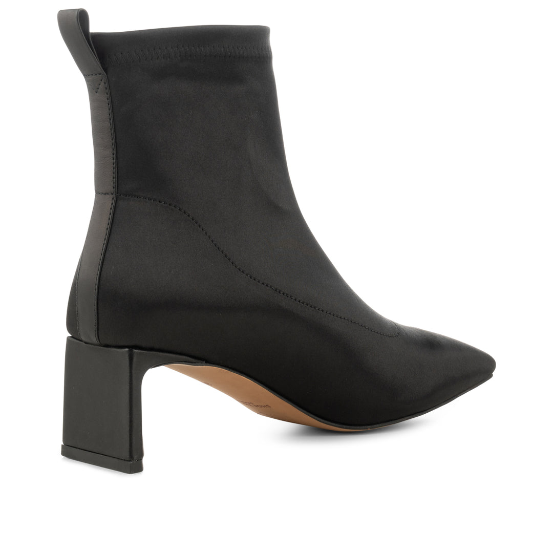 Satin ankle boots sale