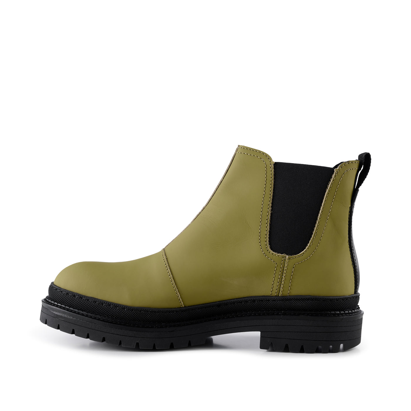 SHOE THE BEAR MENS Arvid chelsea boot leather Chelsea Boots 155 KHAKI GREEN