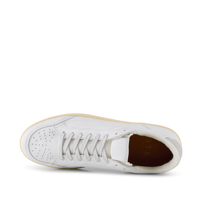 WODEN x STB MENS Babtiste sneaker leather Sneakers 122 WHITE / WHITE