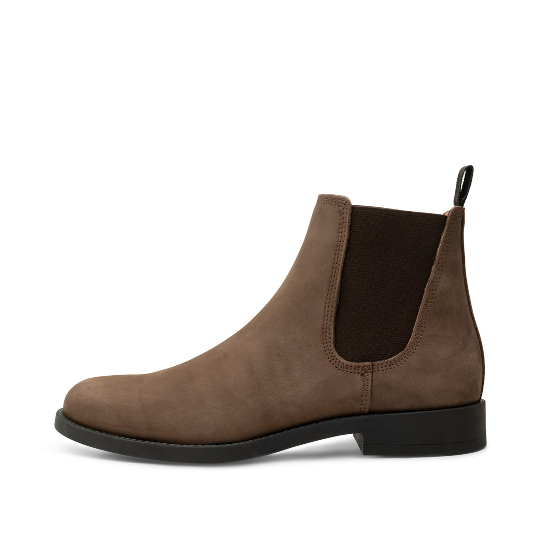 Chelsea boots dark brown suede 2025