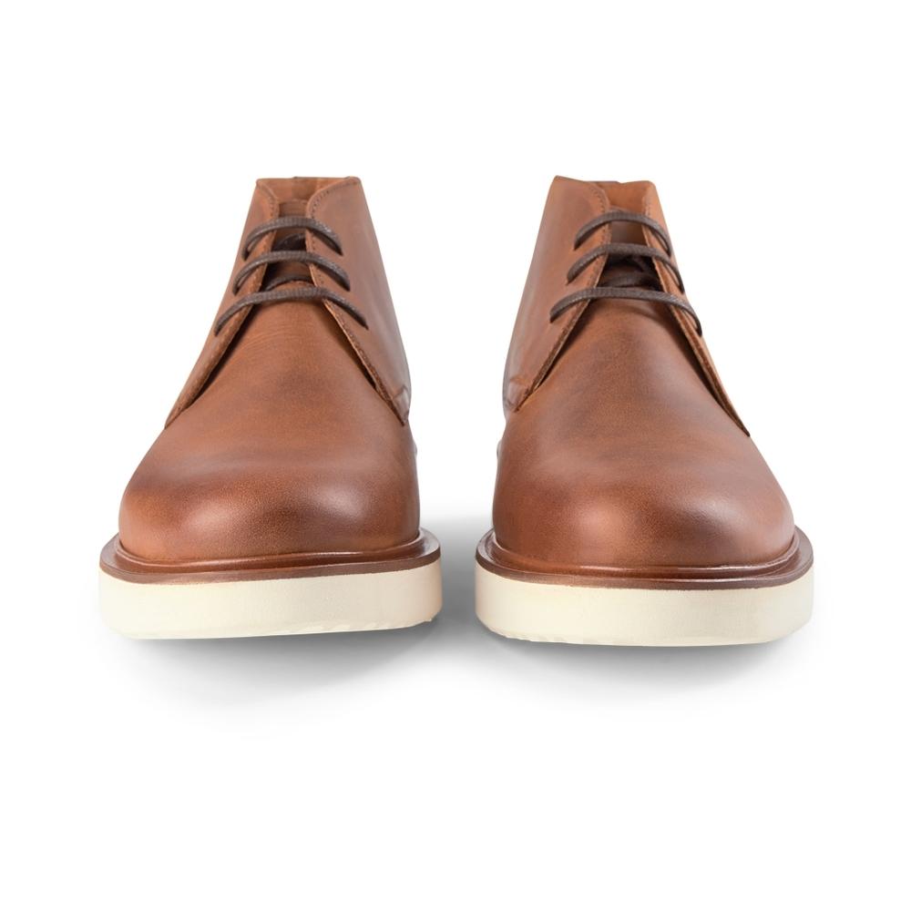 Tan leather desert boots clearance