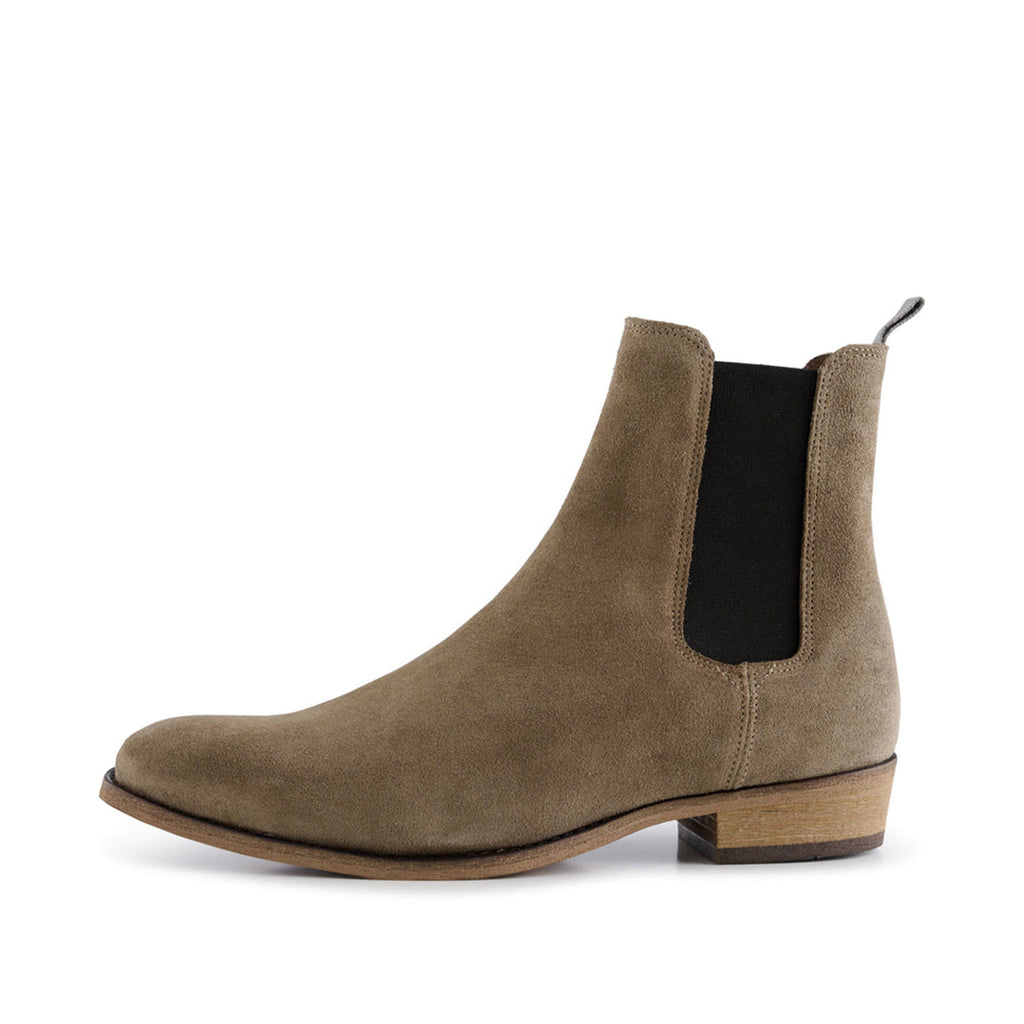 Eli chelsea boot suede TAUPE SHOE THE BEAR UK