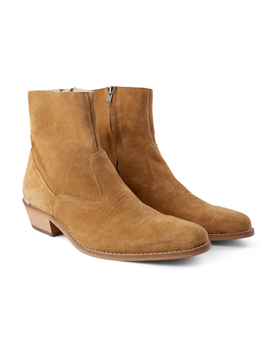 Enzo boot suede CAMEL SHOE THE BEAR UK