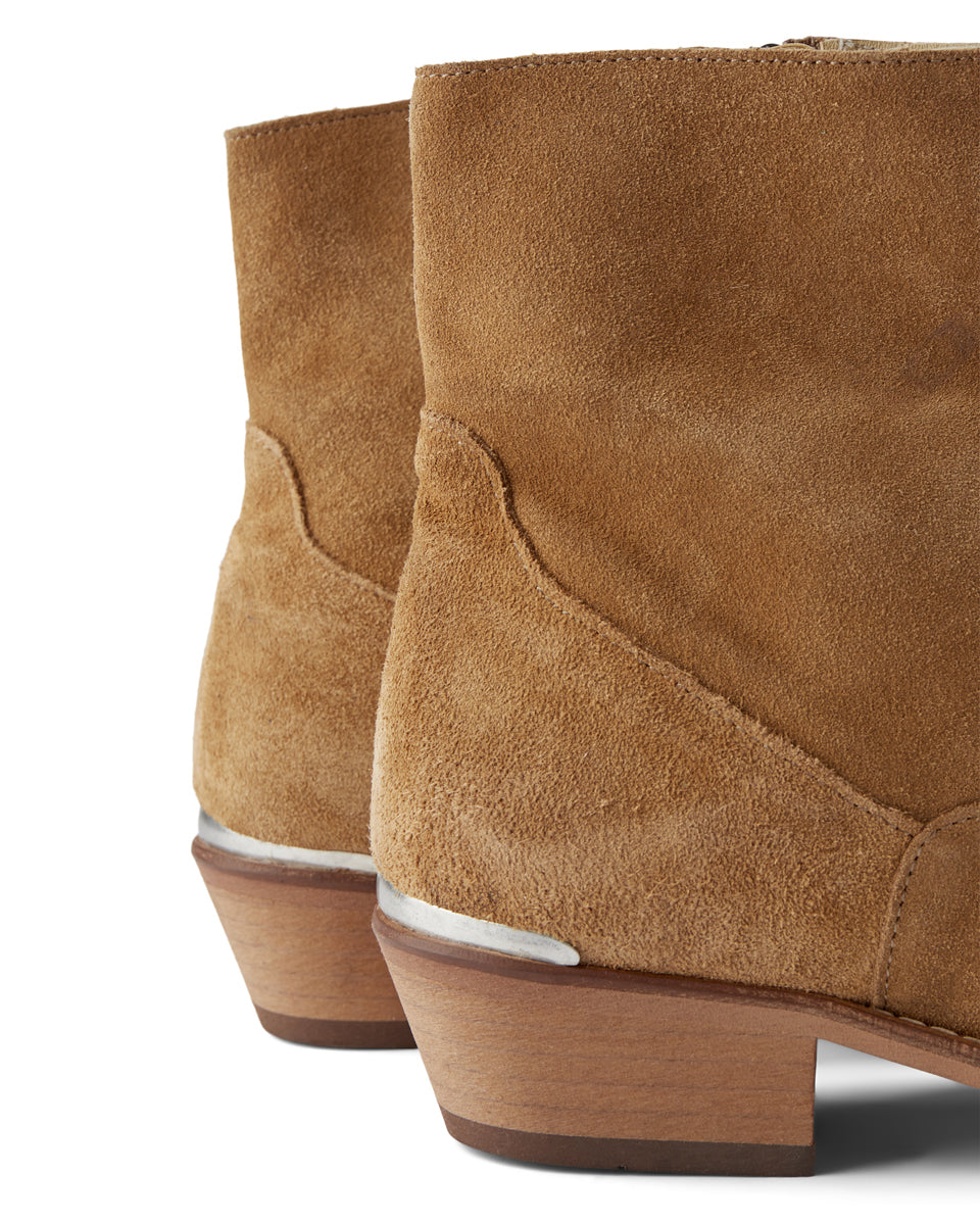 Enzo boot suede CAMEL SHOE THE BEAR UK