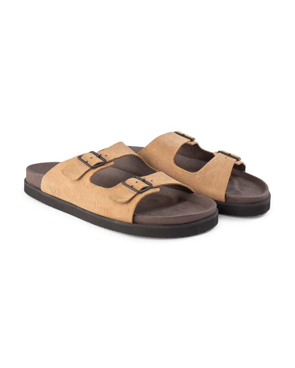 Luma Suede Sandal TAUPE SHOE THE BEAR UK