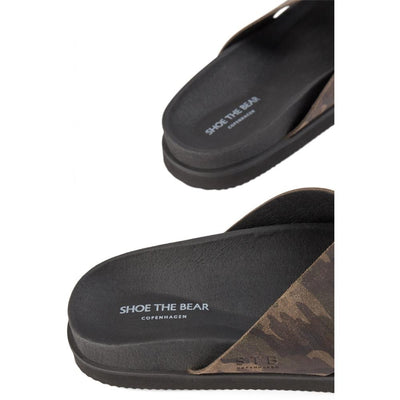 SHOE THE BEAR MENS Luma sandal leather Flat Sandals 250 MIX