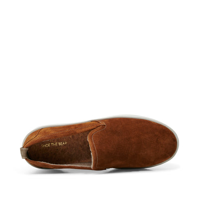 SHOE THE BEAR MENS Noah slip-on suede Shoes 135 TAN