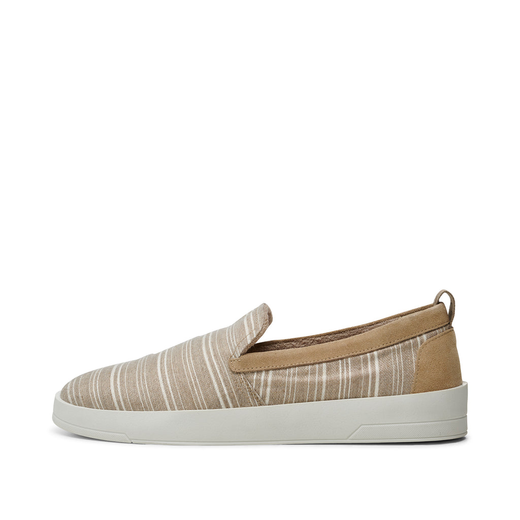 Striped slip on shoes on sale
