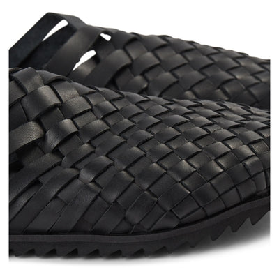 SHOE THE BEAR MENS Pablo Slipper Flat Sandals 110 BLACK