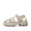 SHOE THE BEAR WOMENS Posey sandal leather Sandals 127 OFF WHITE