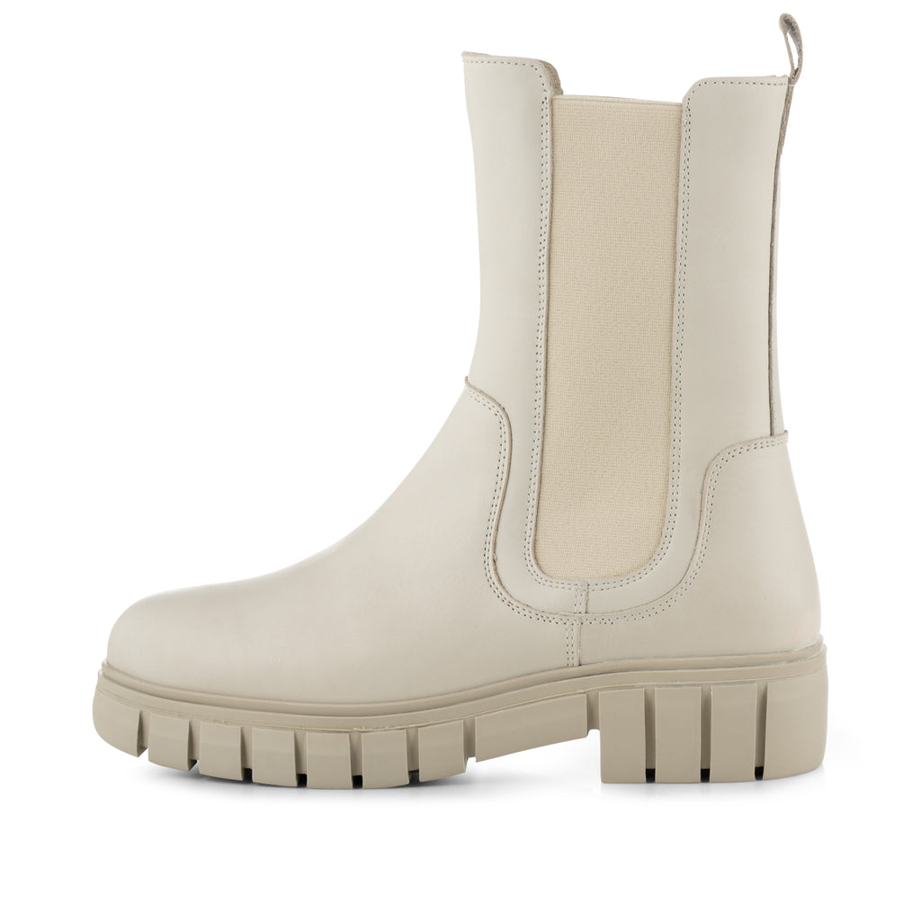 Off white chelsea boots shop