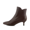 SHOE THE BEAR WOMENS Saga boot leather Heels 130 BROWN