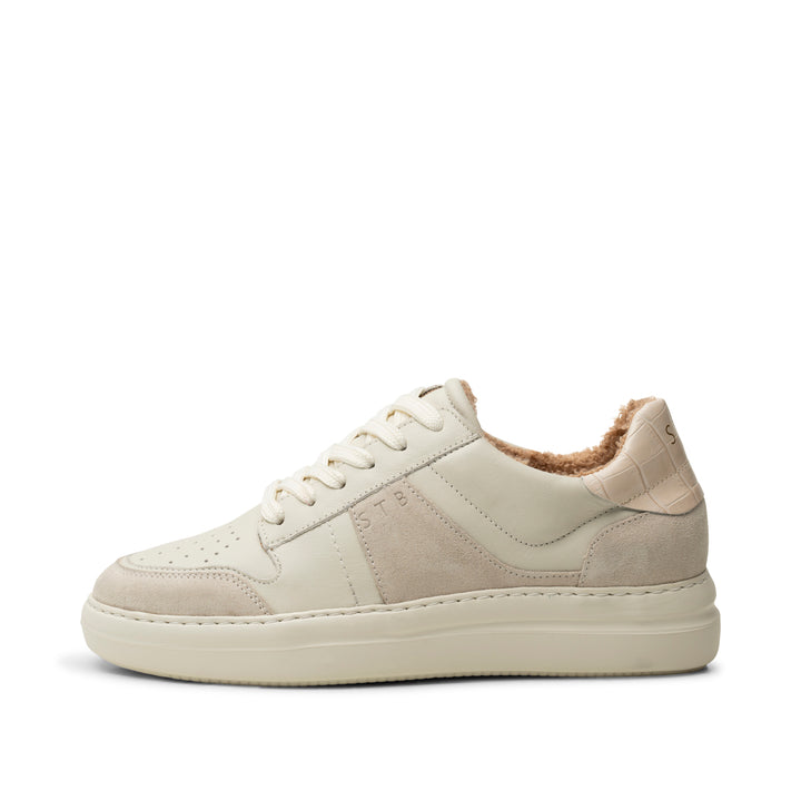 Valda sneaker leather warm OFF WHITE SHOE THE BEAR UK