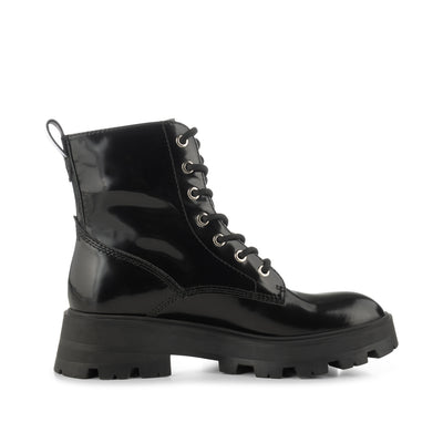 SHOE THE BEAR WOMENS Viv boot leather Boots 815 BLACK HIGH SHINE
