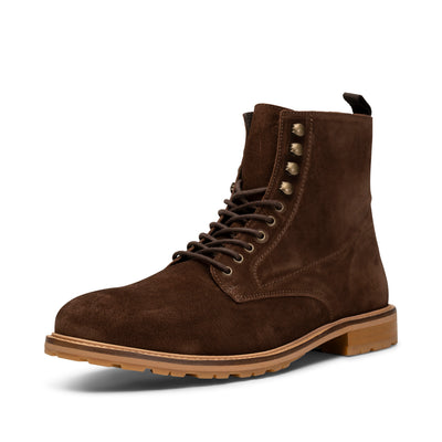 SHOE THE BEAR MENS York lace up boot suede Boots 130 BROWN