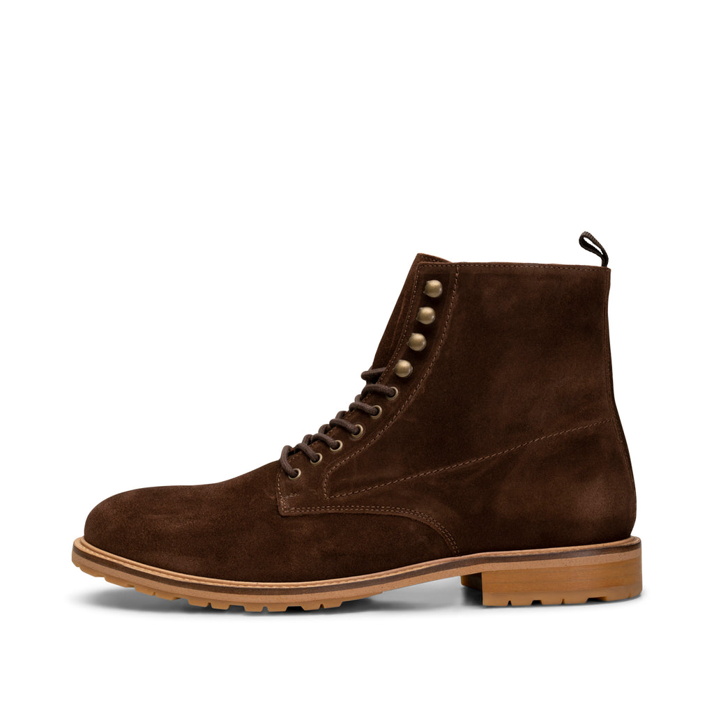 York lace up boot suede BROWN SHOE THE BEAR UK